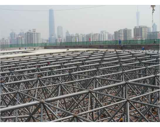龙泉新建铁路干线广州调度网架工程